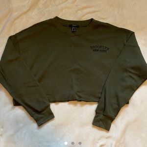 logo long sleeve shirt